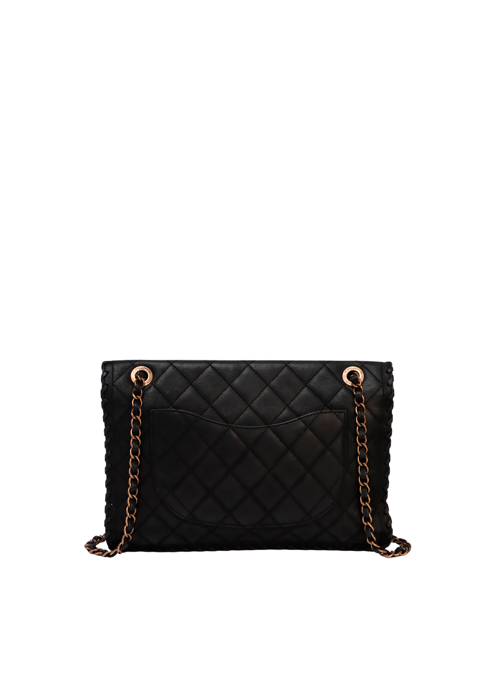 MEDIUM  HAPPY STITCH FLAP BAG