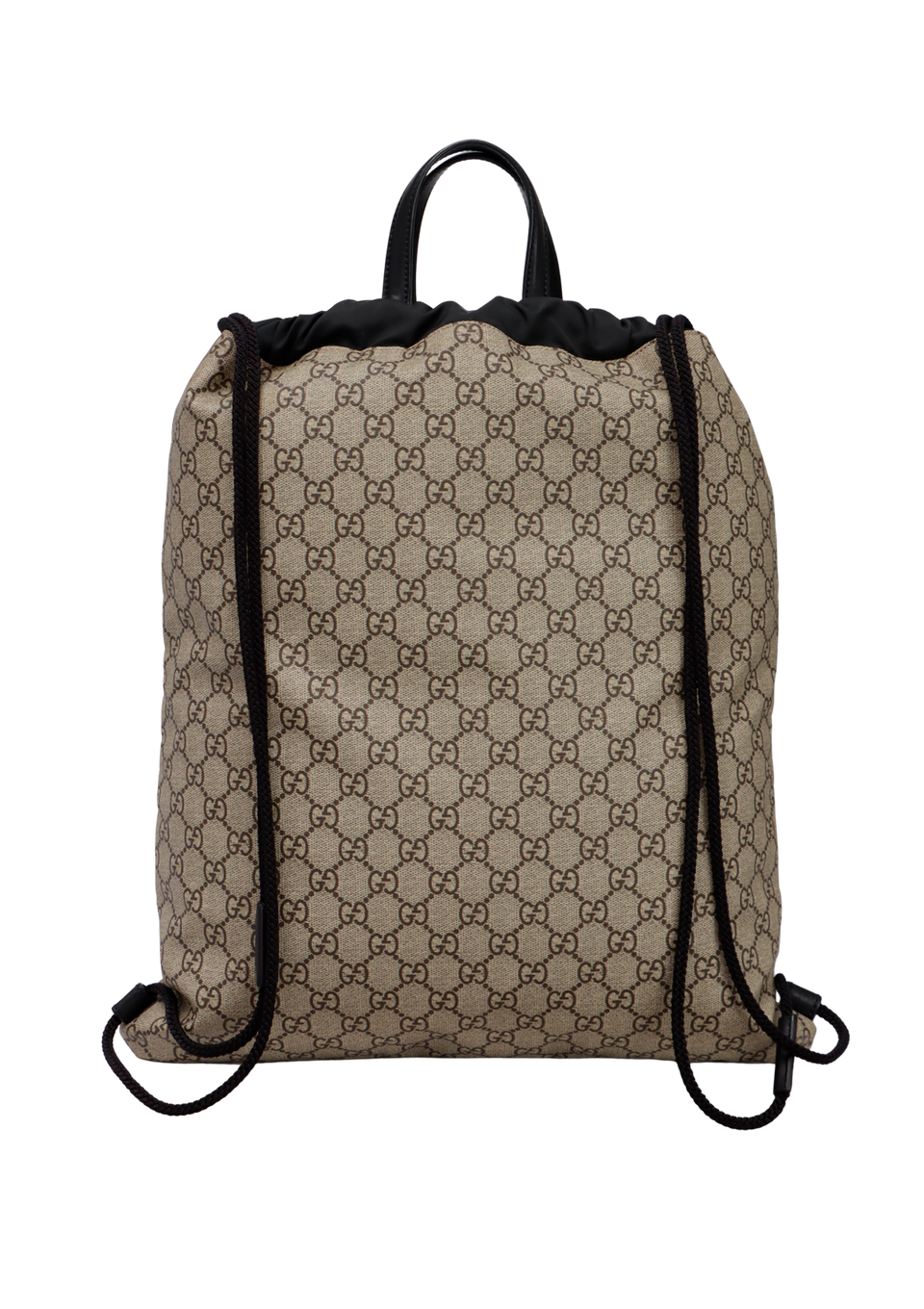 GG SUPREME ANGRY CAT DRAWSTRING BACKPACK