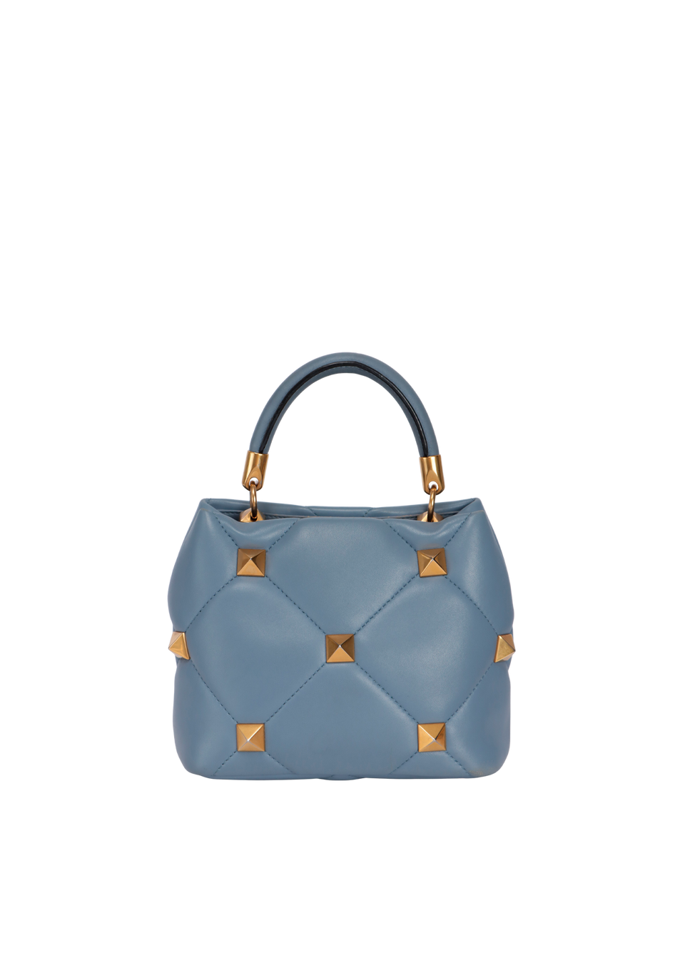 ROMAN STUD TOP HANDLE BAG