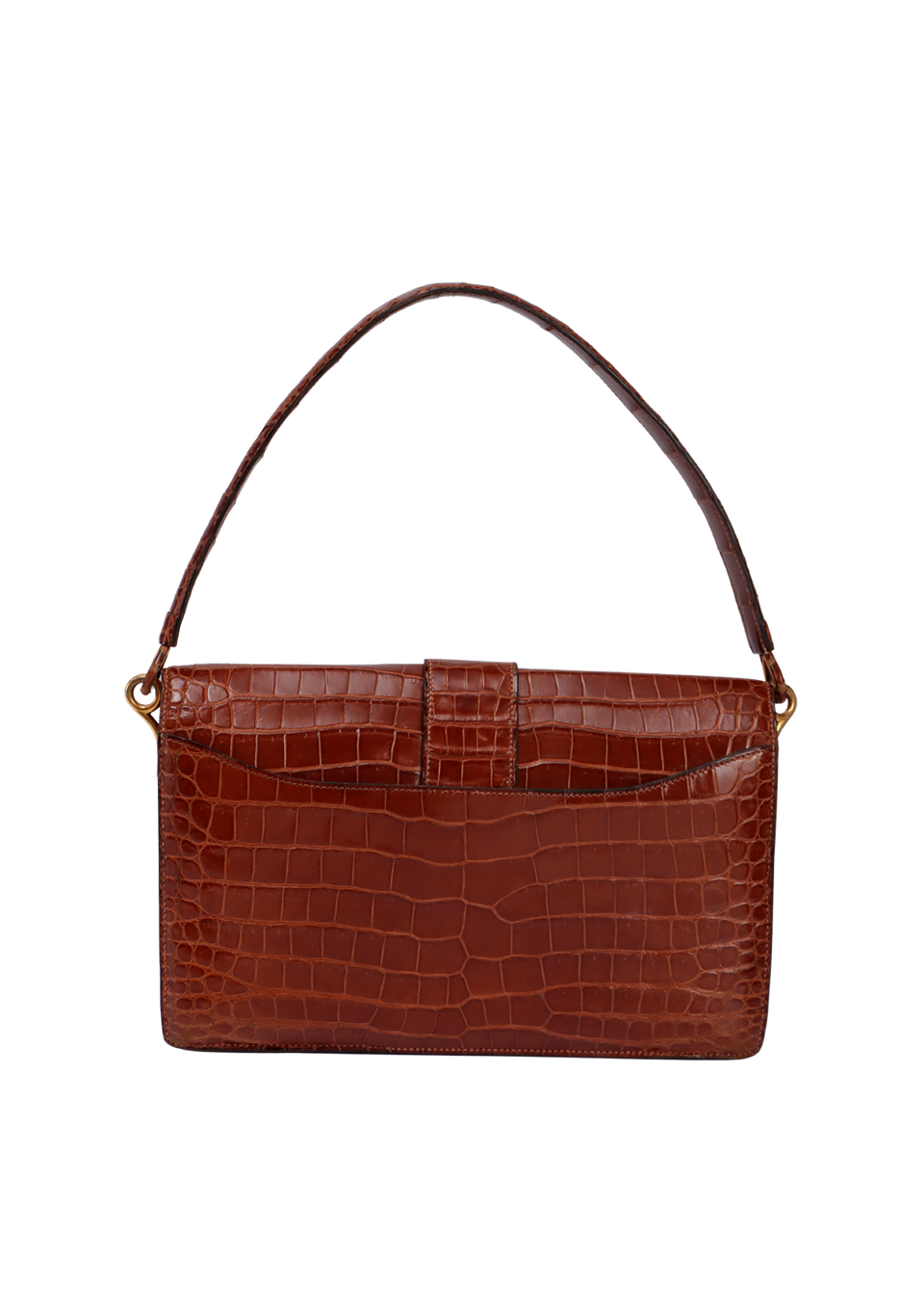 VINTAGE CROCODILE SHOULDER BAG