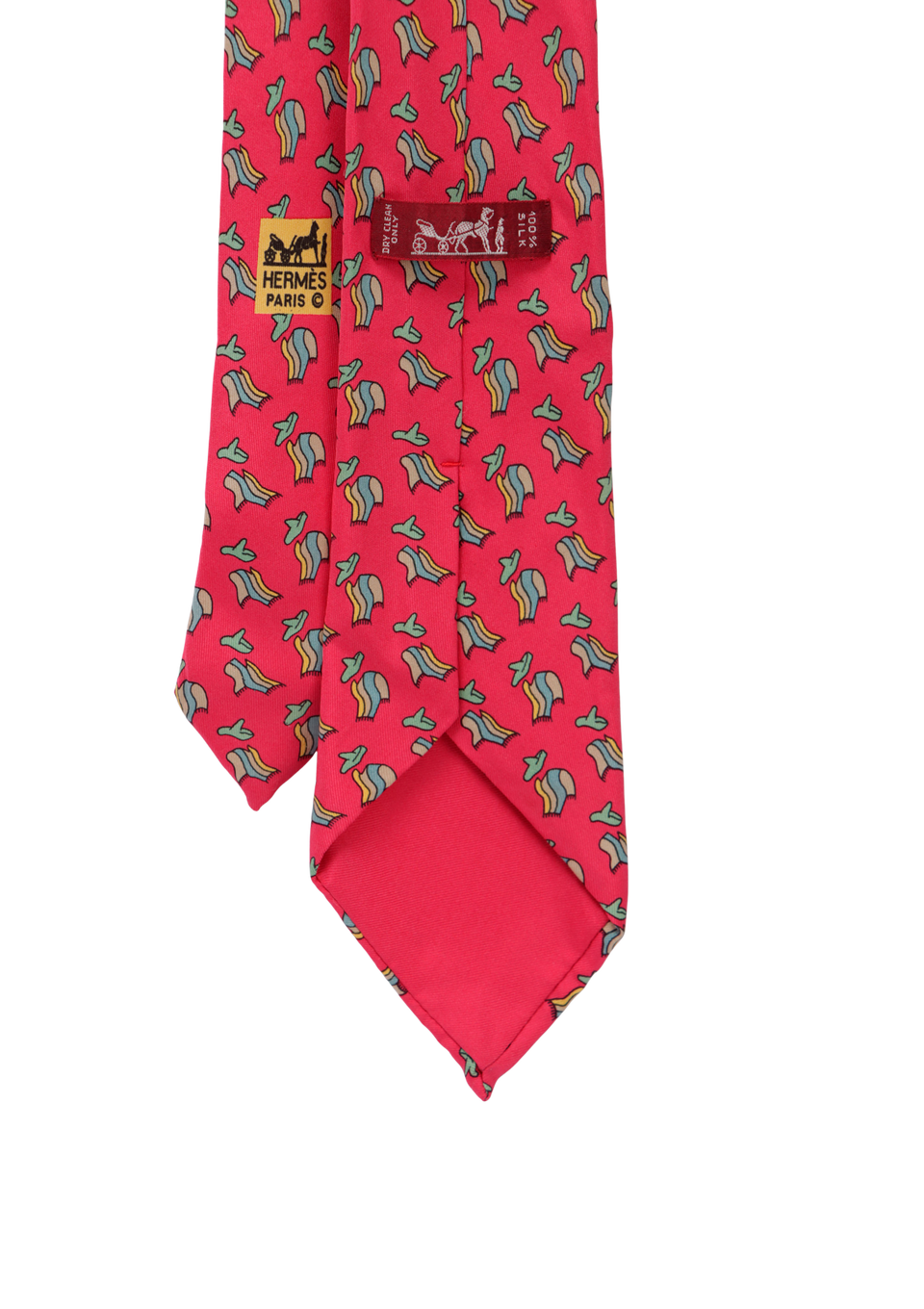 PRINTED SILK TIE