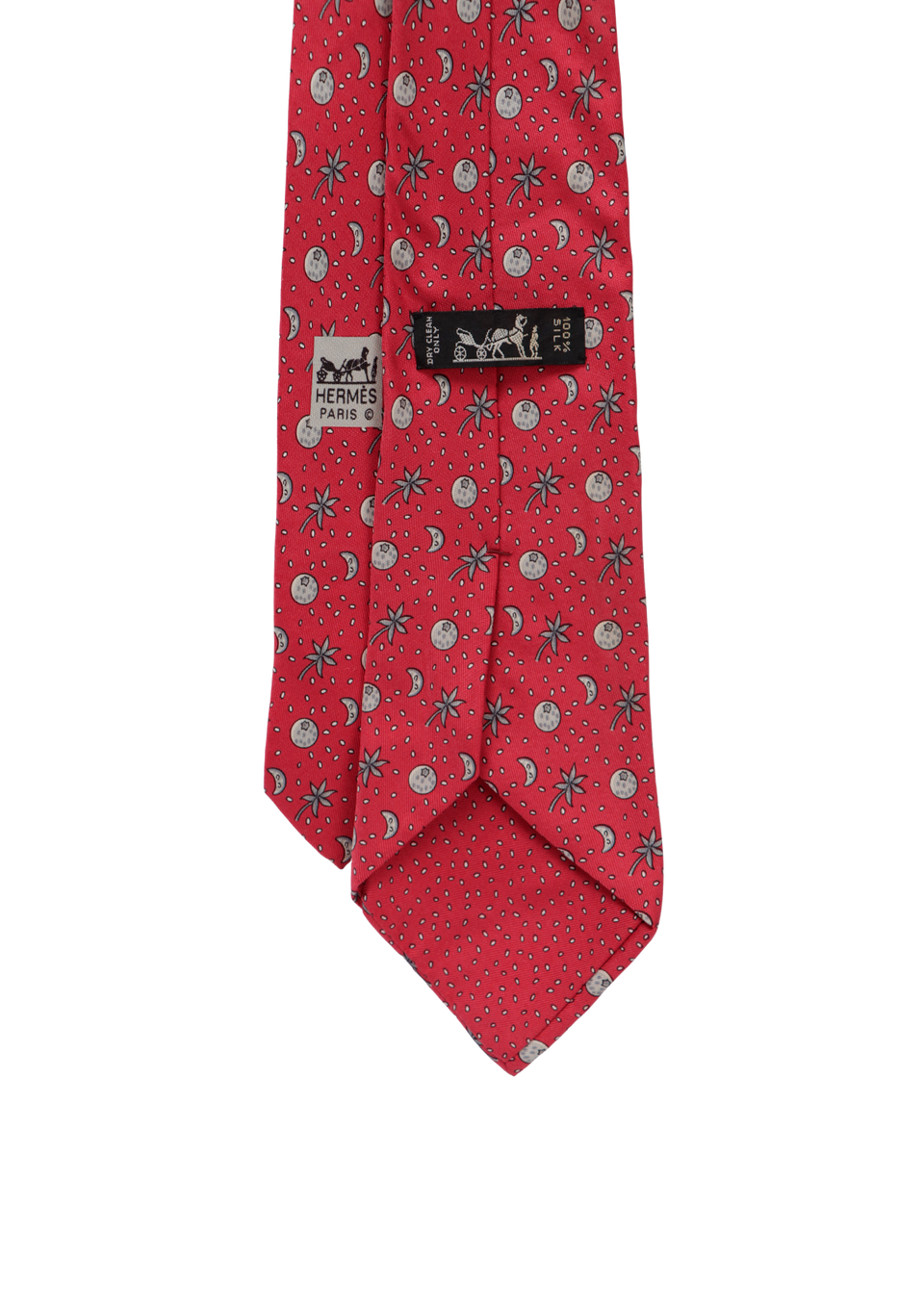 PRINTED SILK TIE