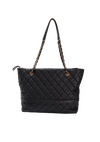 ROLLED UP TOTE CAVIAR