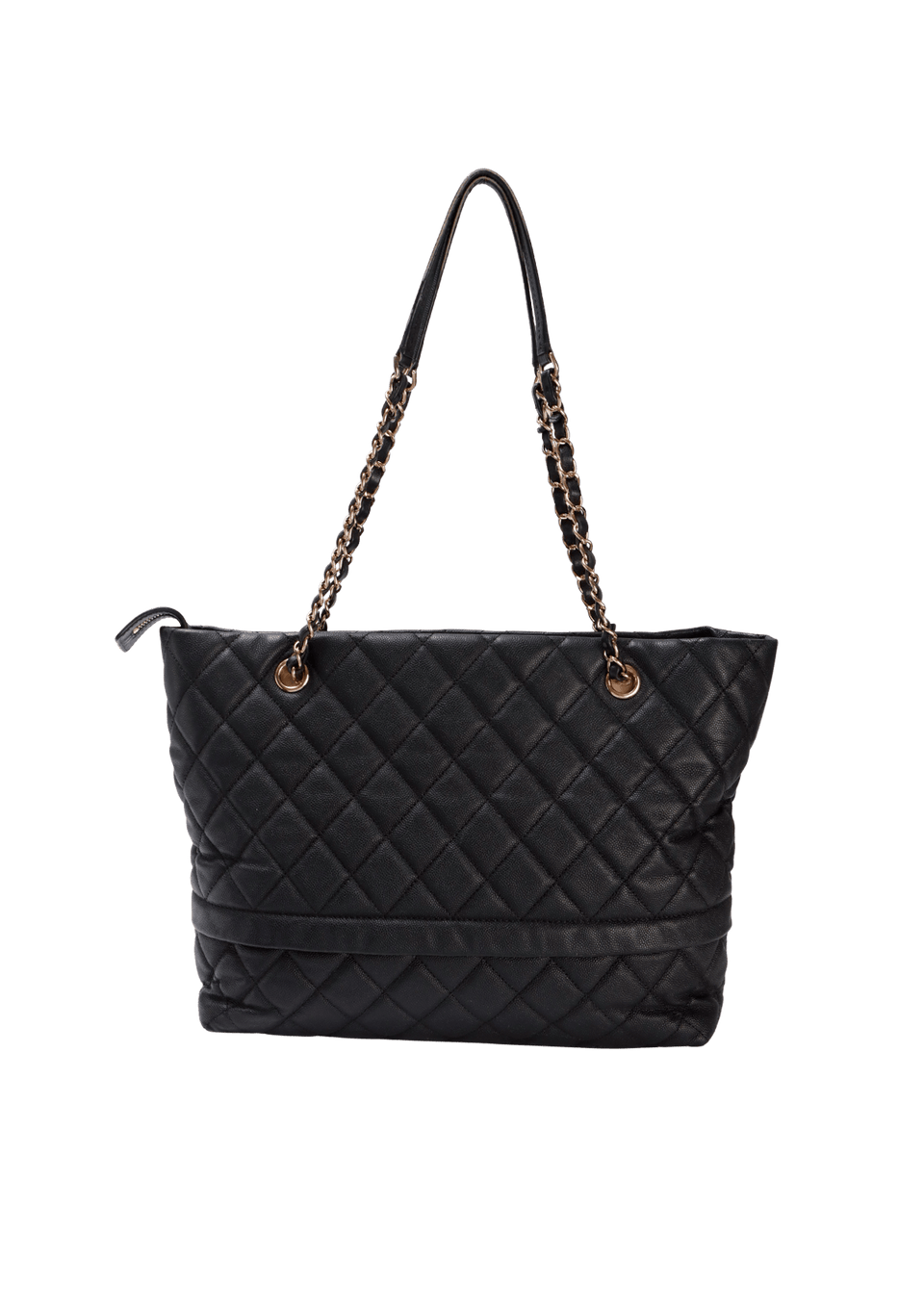 ROLLED UP TOTE CAVIAR