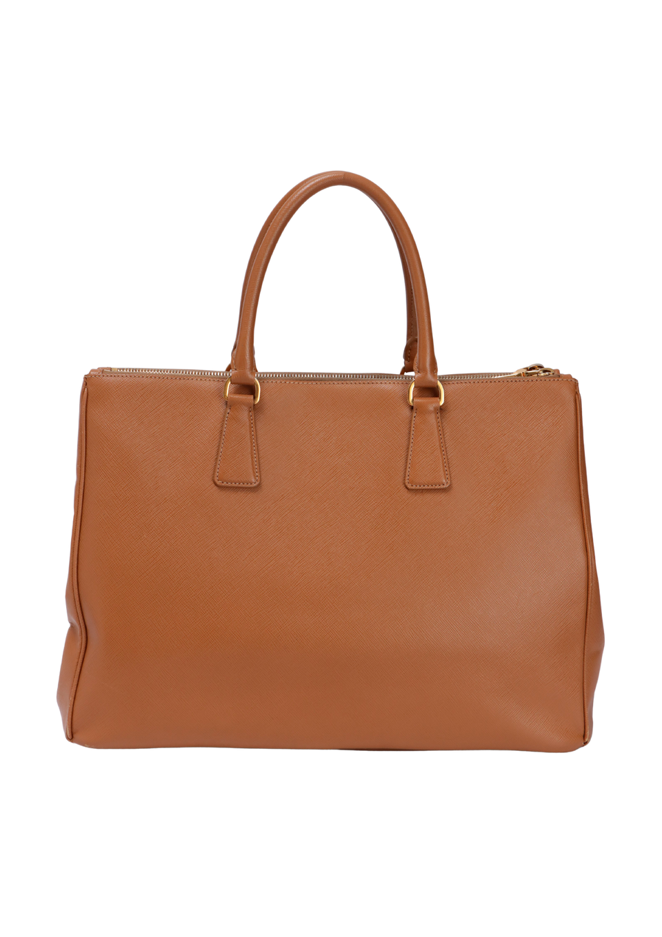 LARGE SAFFIANO LUX DOUBLE ZIP GALLERIA