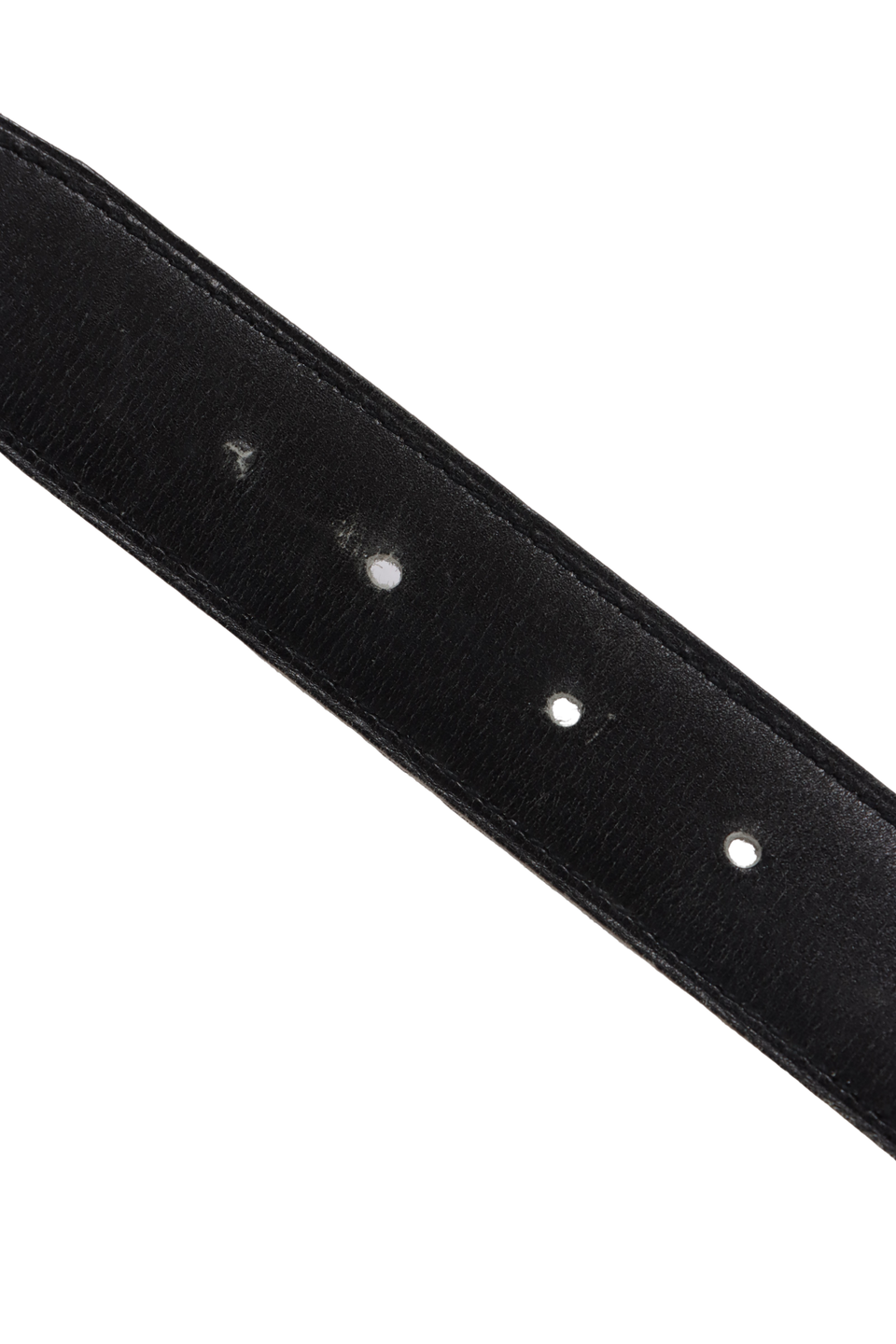 REVERSIBLE H BUCKLE BELT 80