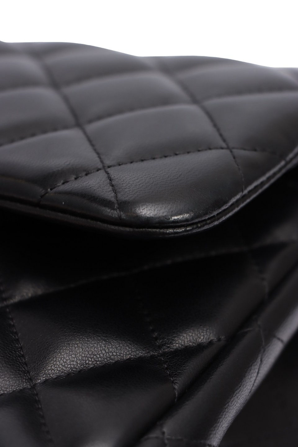 JUMBO CLASSIC DOUBLE FLAP LAMBSKIN
