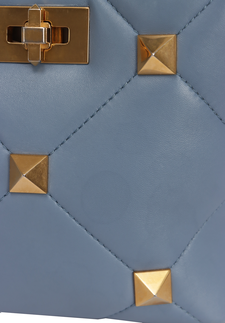 ROMAN STUD TOP HANDLE BAG