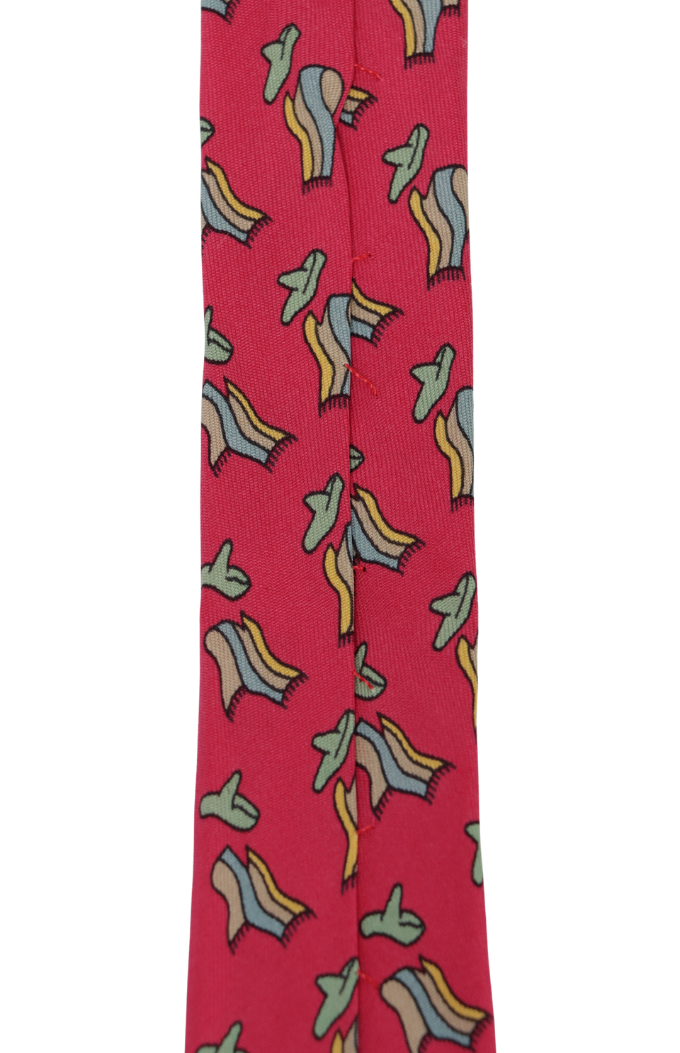 PRINTED SILK TIE