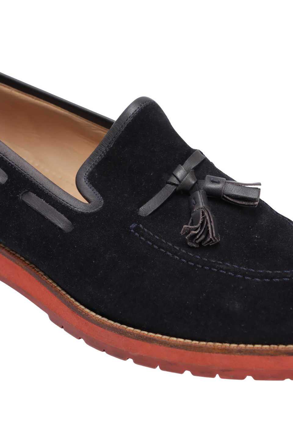 SUEDE TASSEL LOAFER 40.5