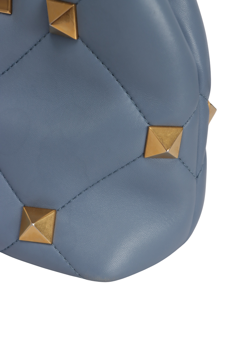 ROMAN STUD TOP HANDLE BAG