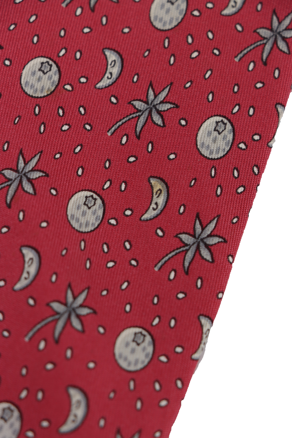 PRINTED SILK TIE