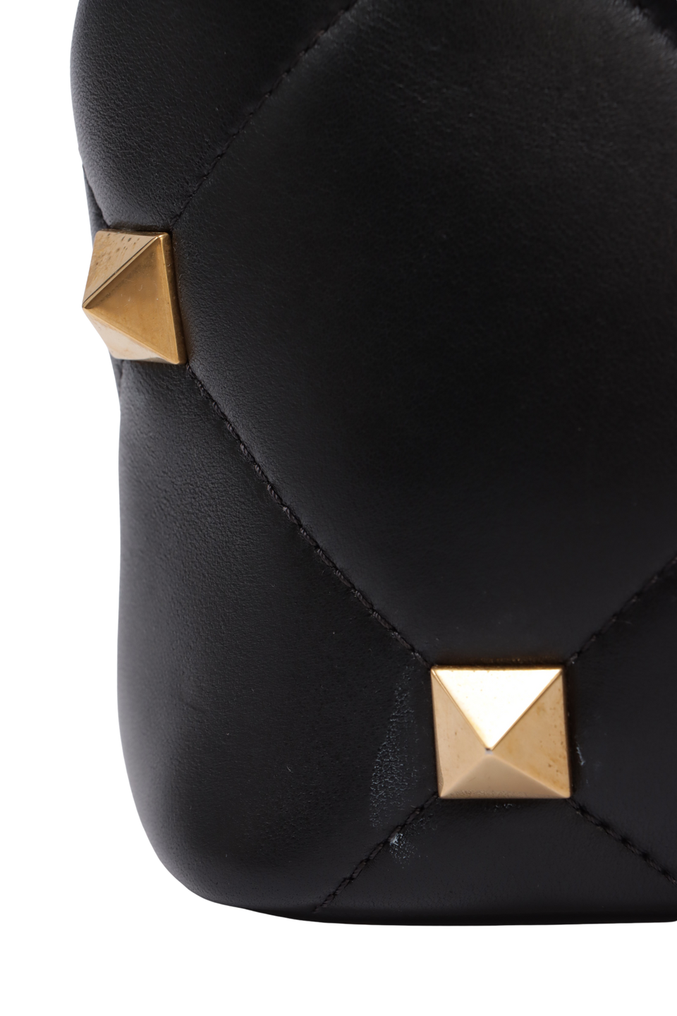 ROMAN STUD TOP HANDLE BAG