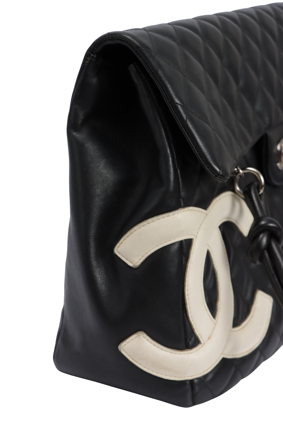 LARGE LIGNE CAMBON FLAP BAG