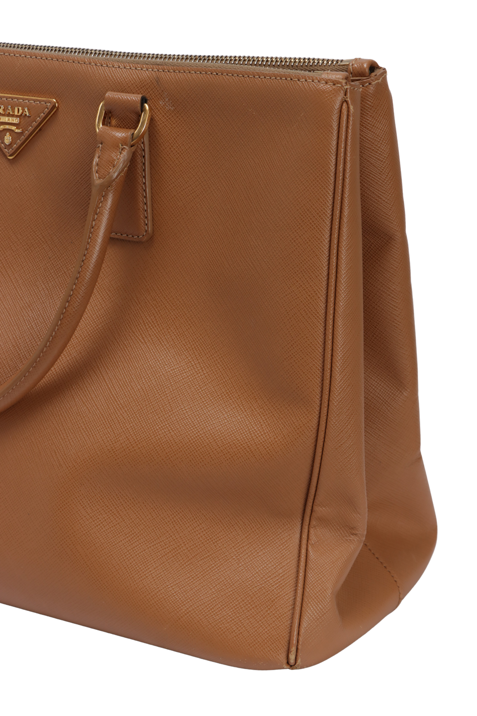 LARGE SAFFIANO LUX DOUBLE ZIP GALLERIA