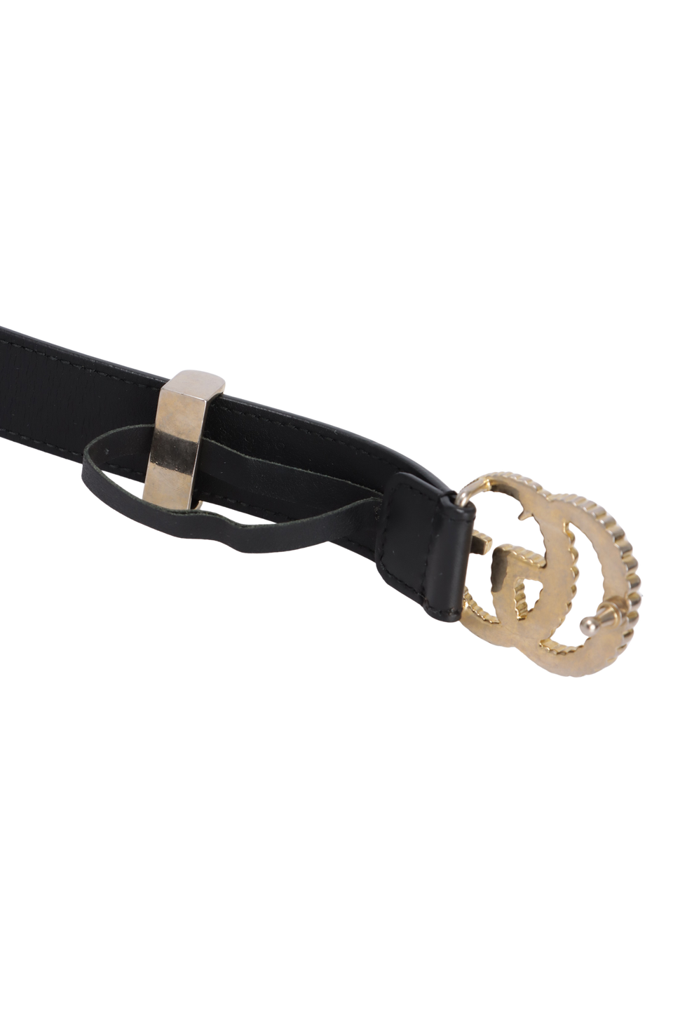 DOUBLE G LOGO BELT 75