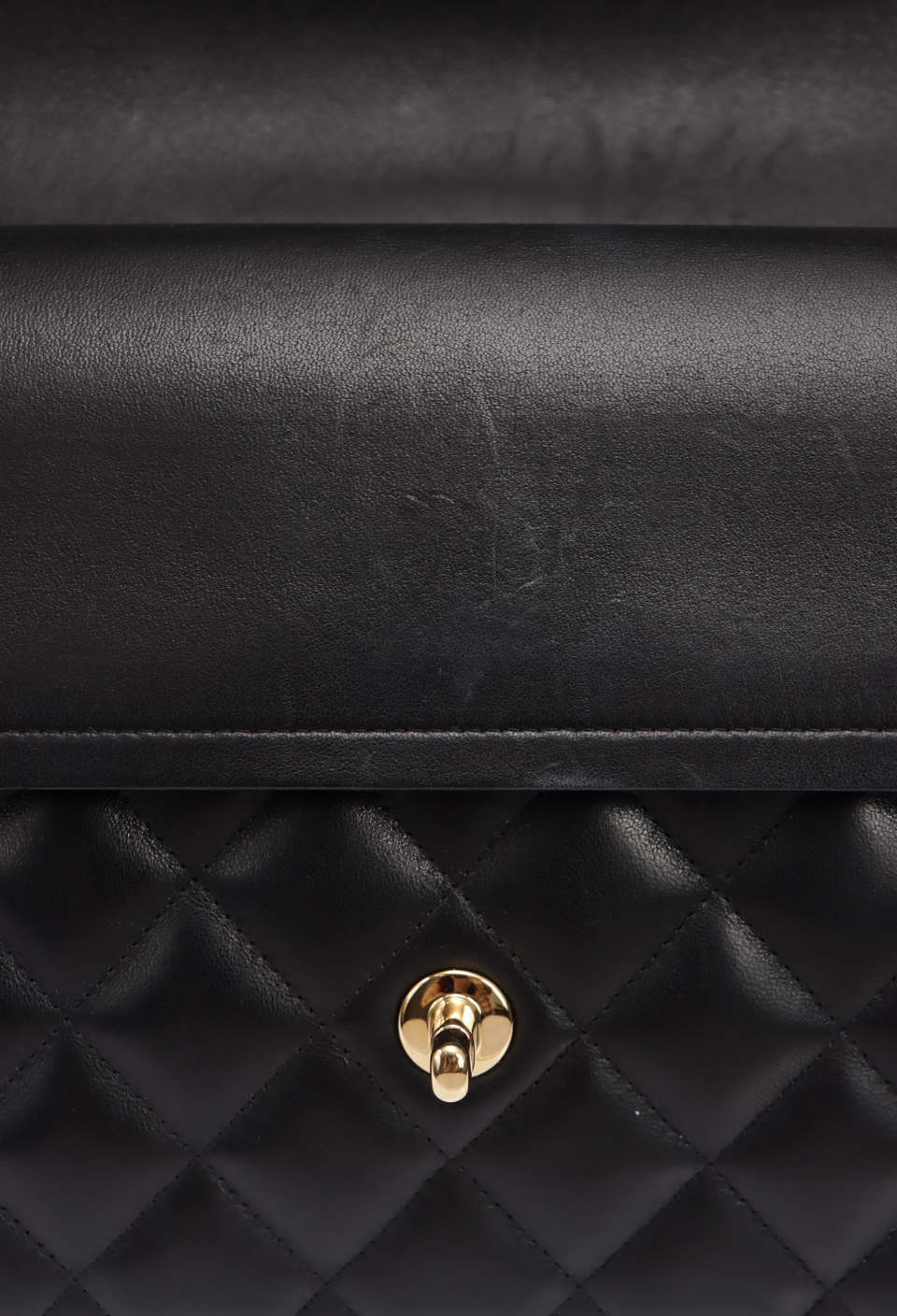 JUMBO CLASSIC DOUBLE FLAP LAMBSKIN