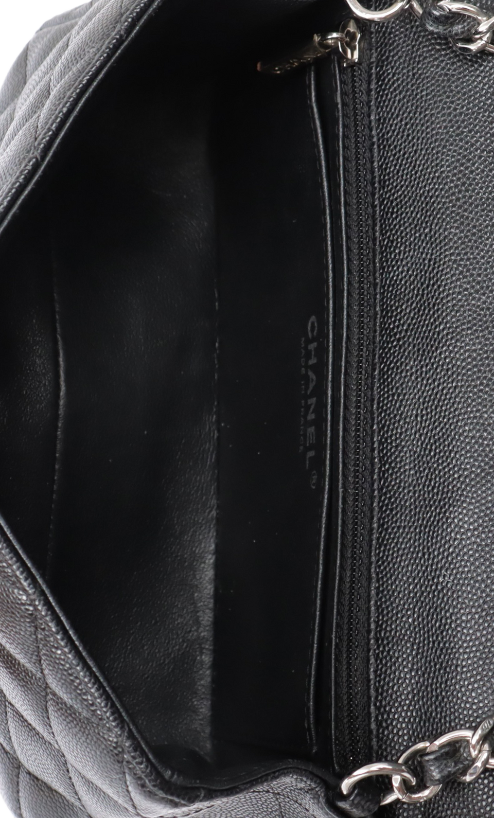 RECTANGULAR MINI CLASSIC SINGLE FLAP CAVIAR