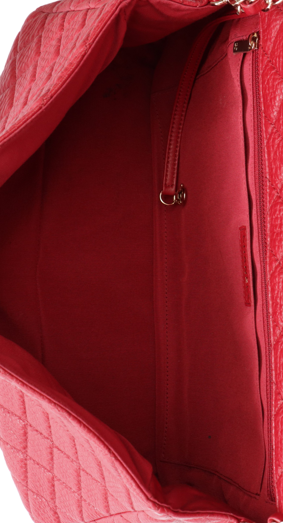 XXL TRAVEL CLASSIC SINGLE FLAP LAMBSKIN BAG