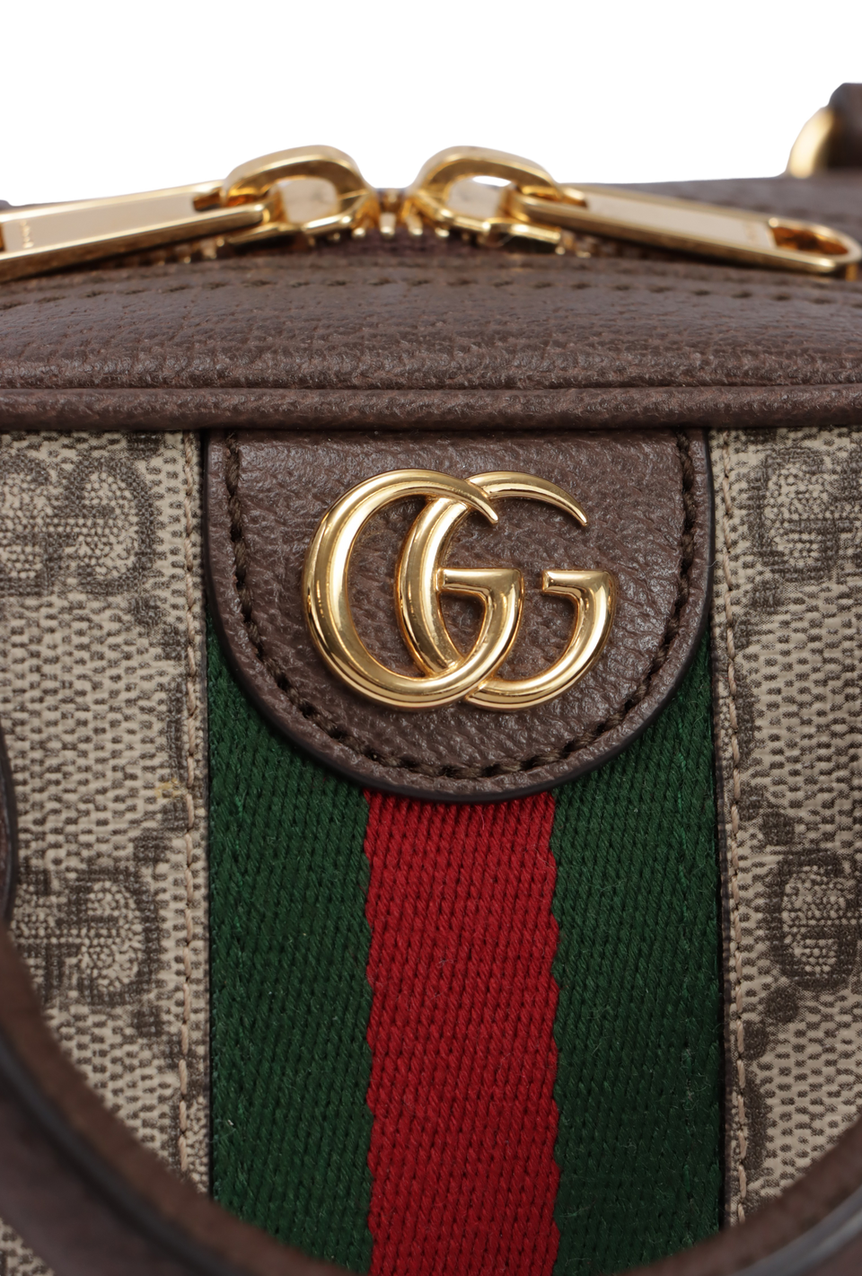 GG SUPREME MINI OPHIDIA TOP HANDLE DOME BAG