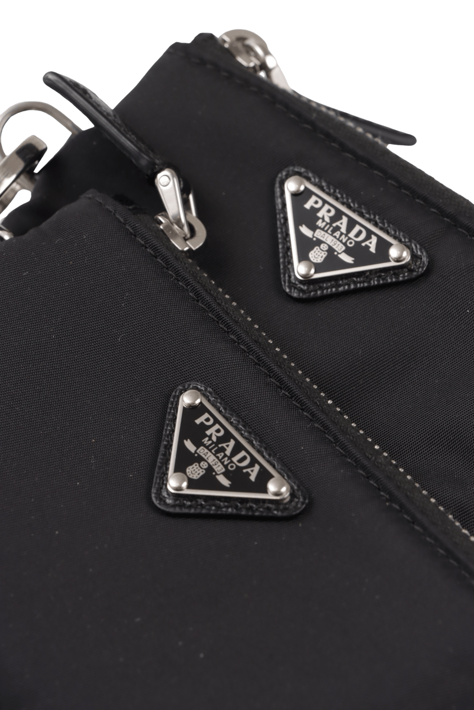 TWO RE-NYLON POUCHES