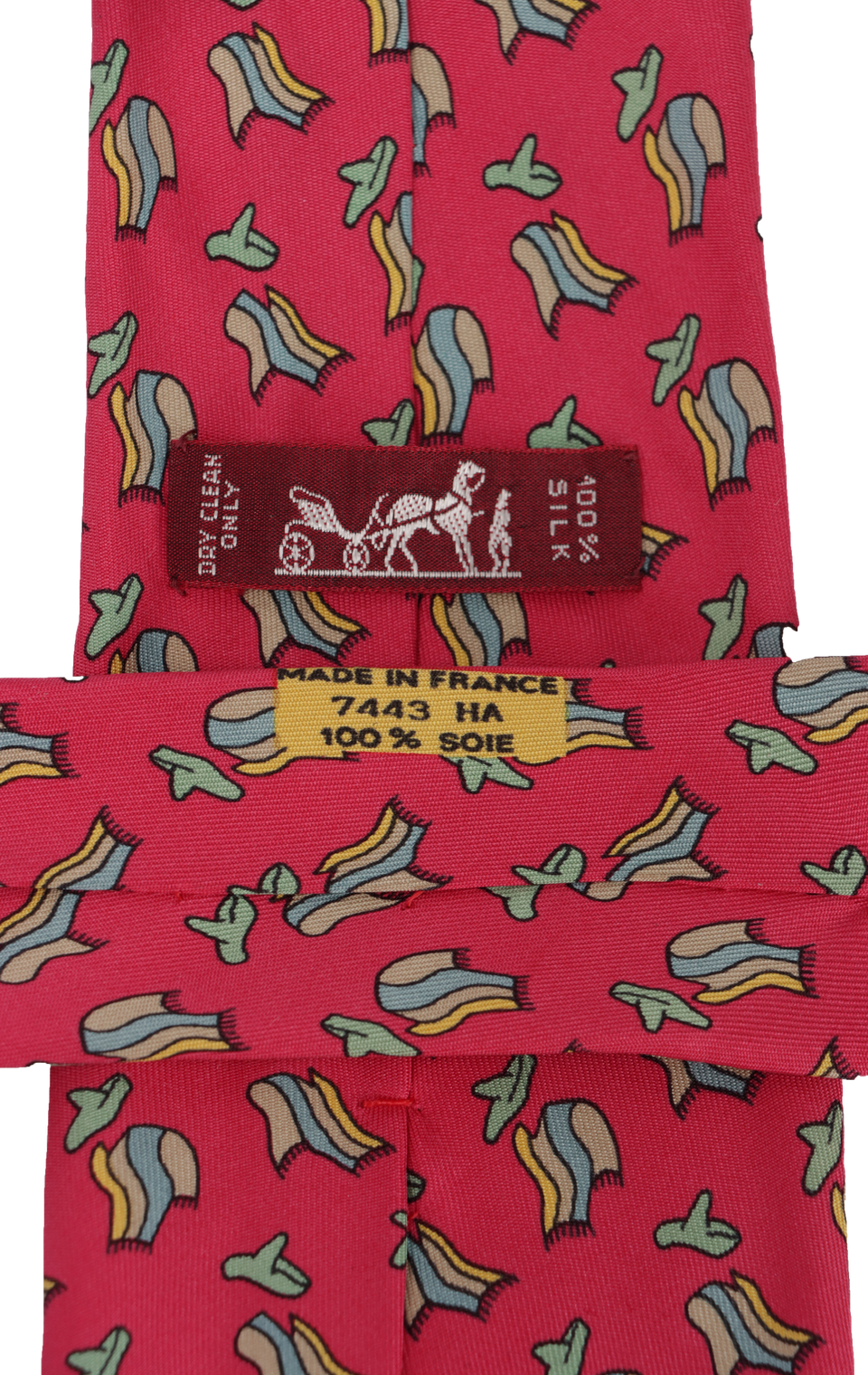 PRINTED SILK TIE