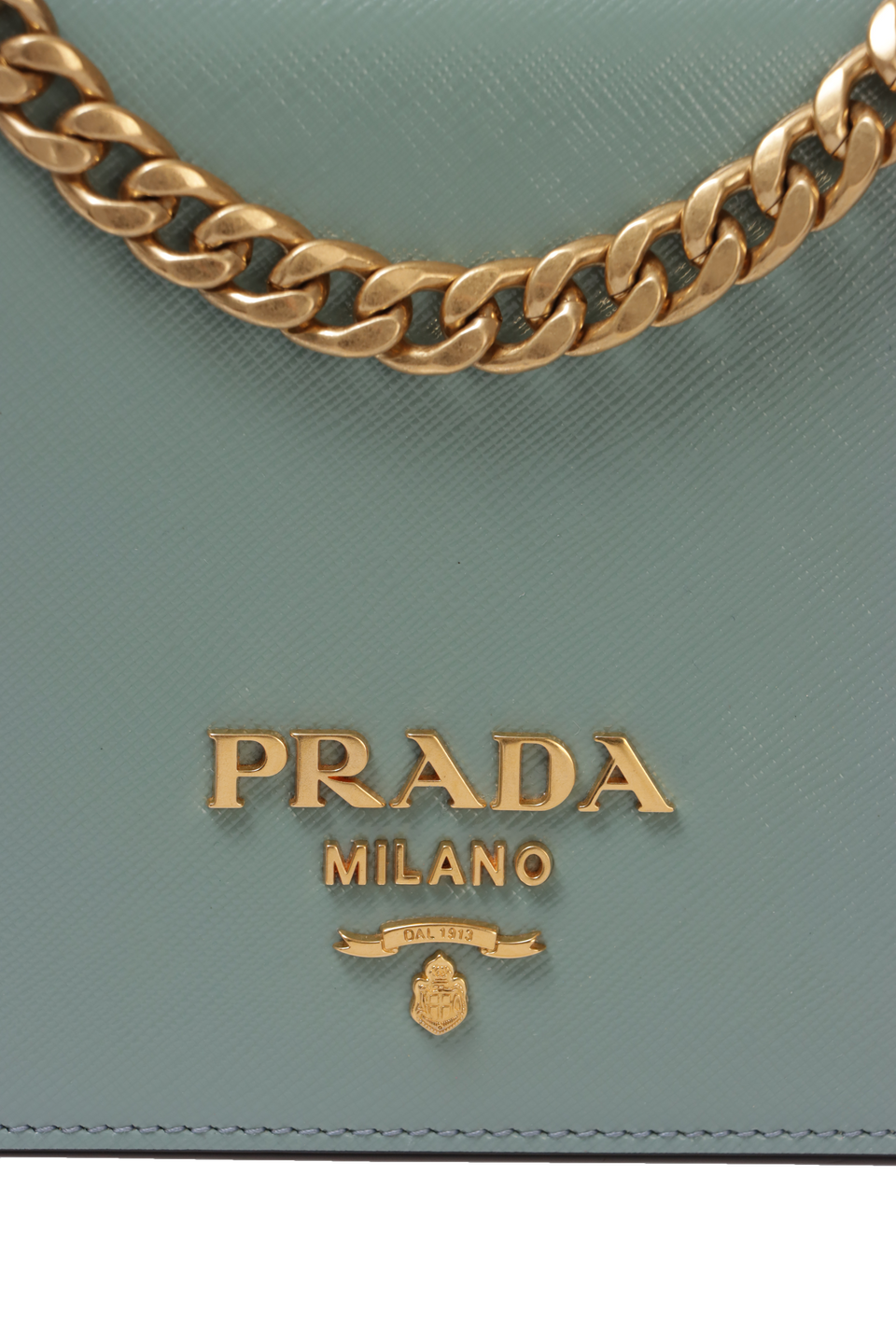 SAFFIANO LOGO FLAP BAG