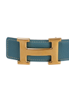 REVERSIBLE H BUCKLE BELT 80