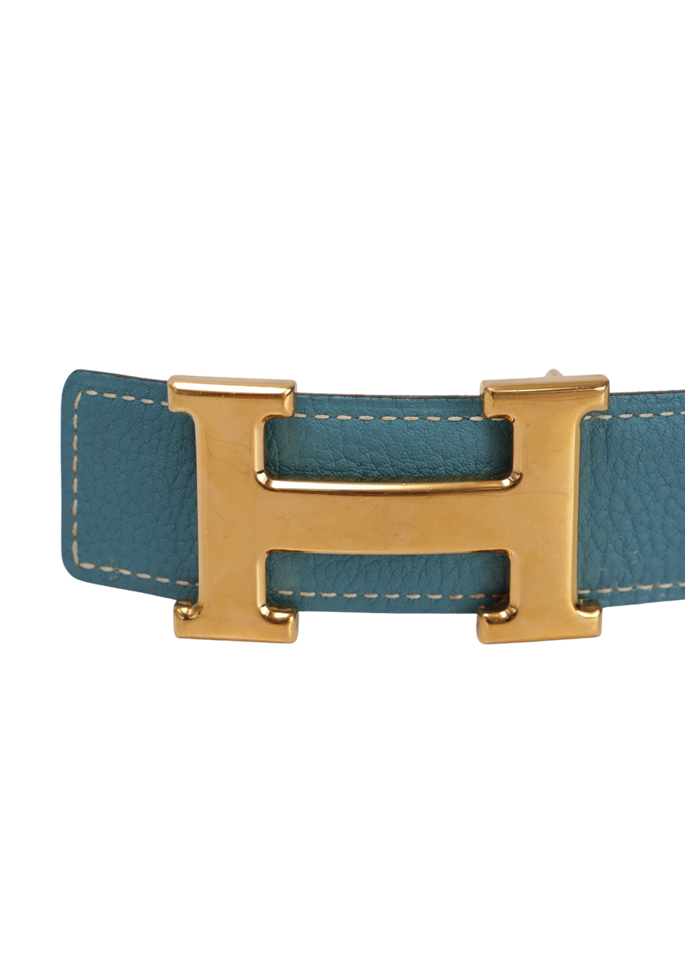 REVERSIBLE H BUCKLE BELT 80