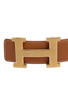 REVERSIBLE H BUCKLE BELT