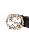 CRYSTAL INTERLOCKING G BELT
