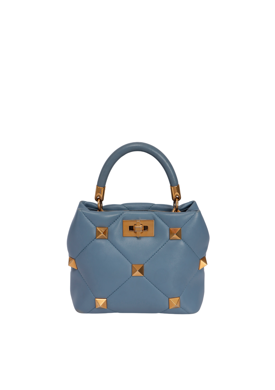 ROMAN STUD TOP HANDLE BAG