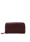 INTRECCIATO WEAVE CONTINENTAL WALLET