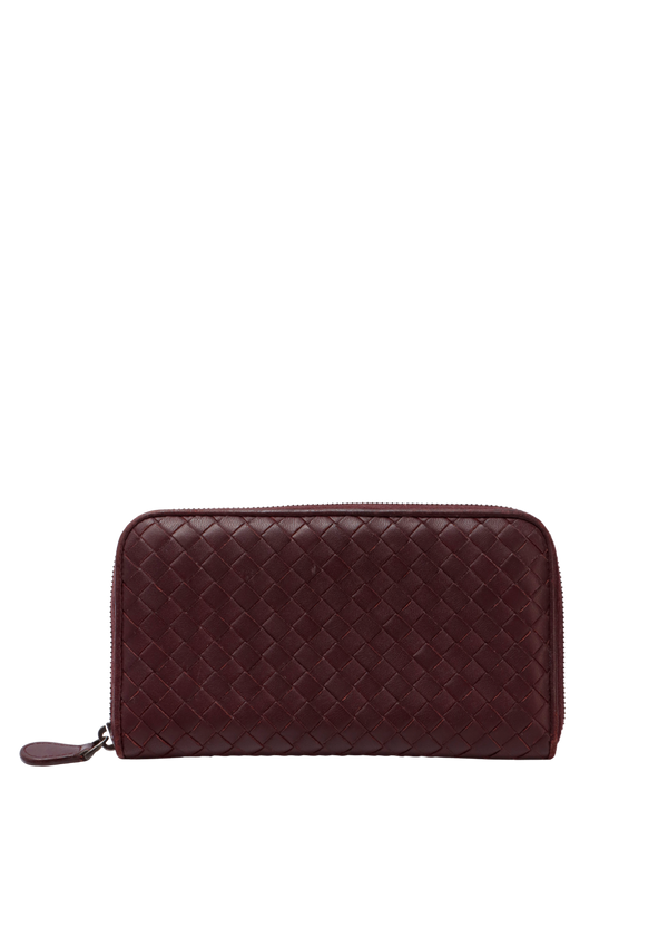 INTRECCIATO WEAVE CONTINENTAL WALLET