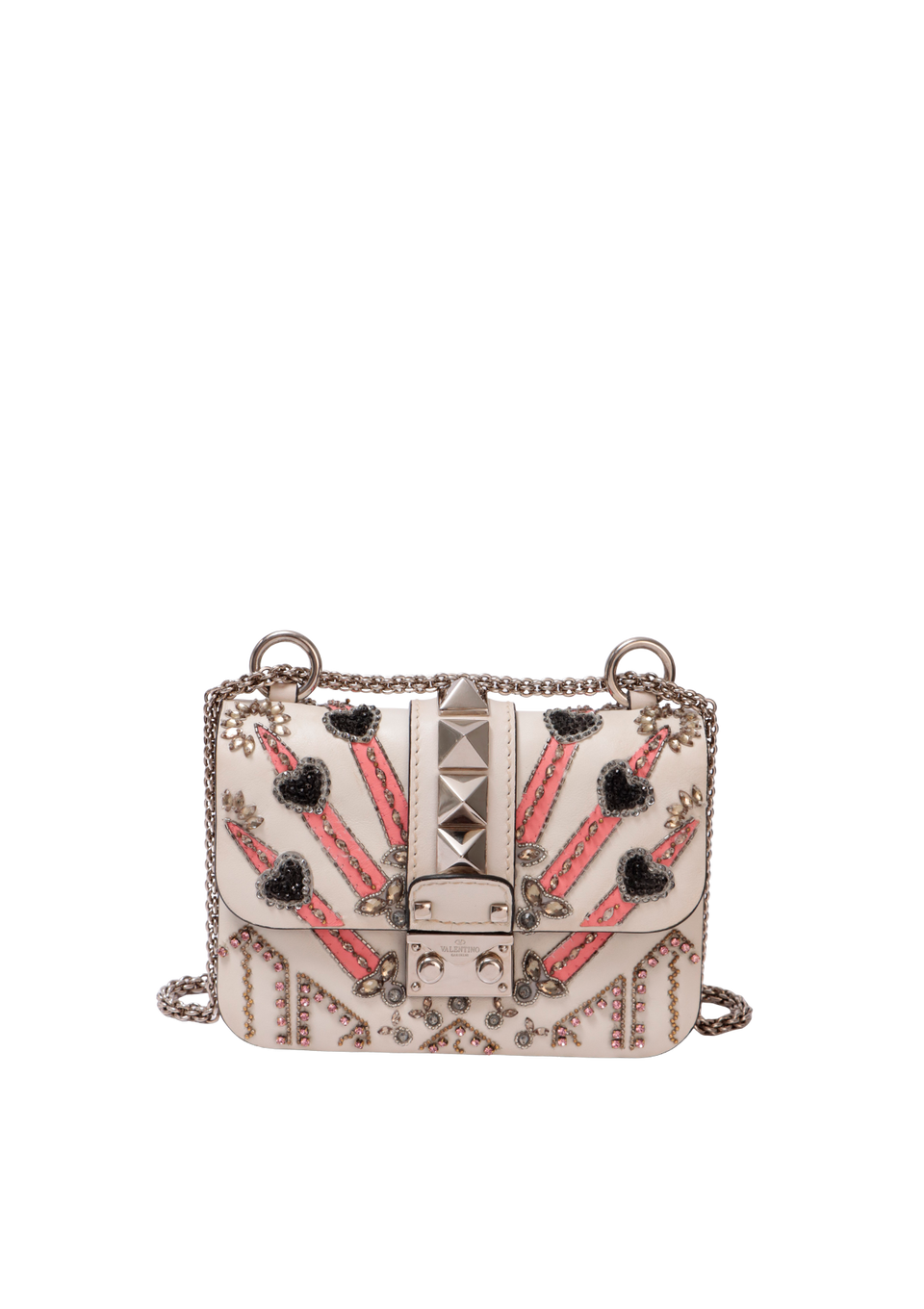 LOVE BLADE EMBROIDERED MINI GLAM LOCK