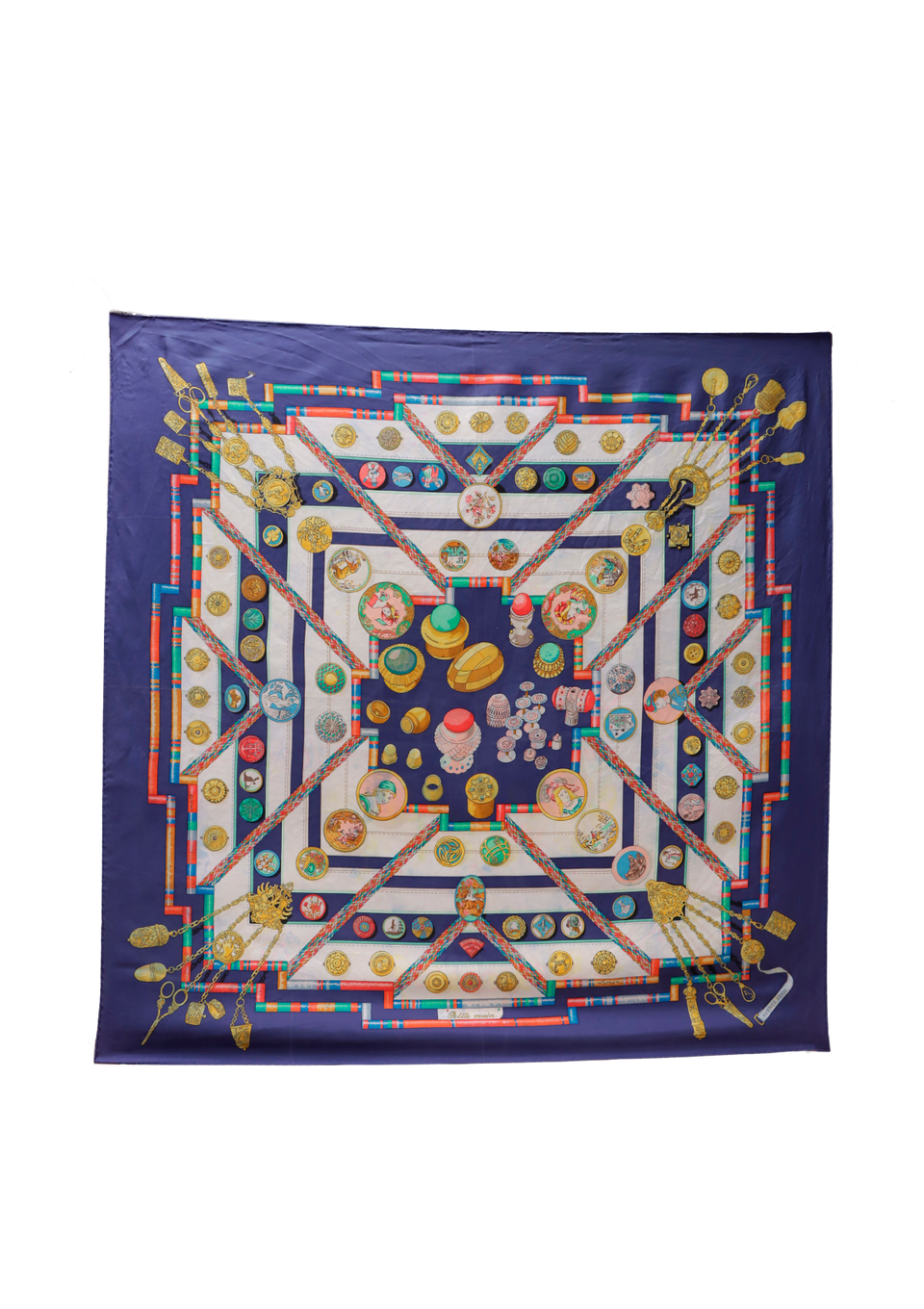 PETITE MAIN SILK SCARF