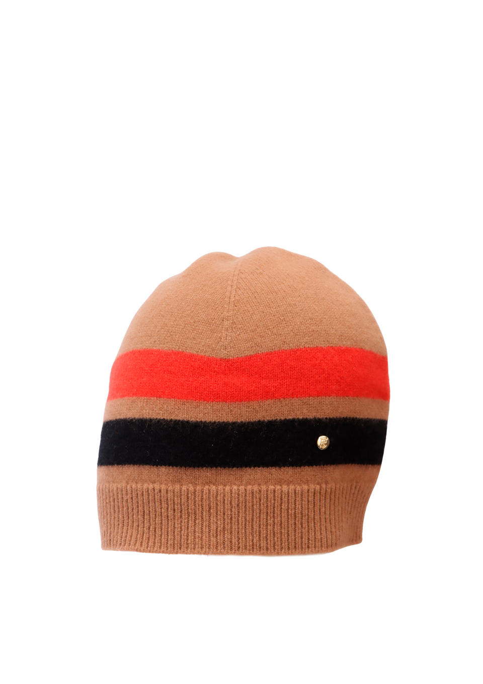 STRIPED KNIT BEANIE