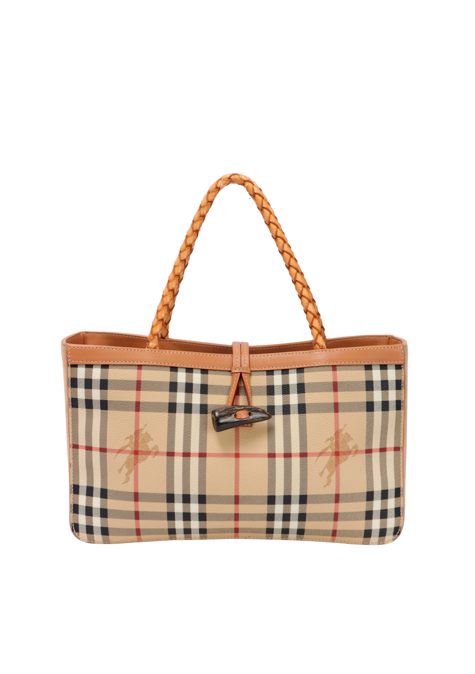 HAYMARKET CHECK TOTE