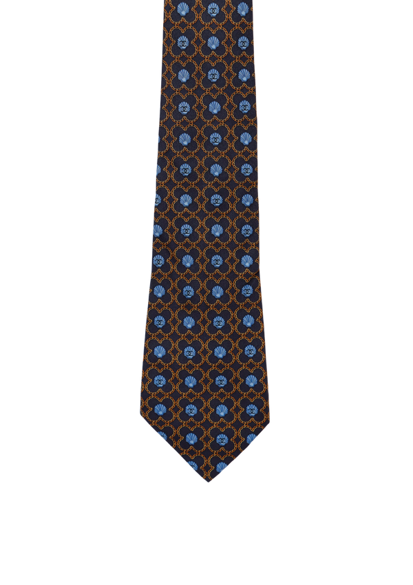 PRINTED SILK TIE