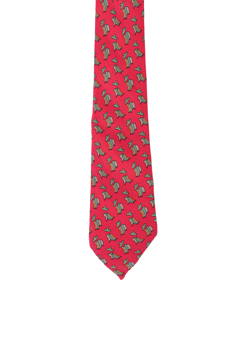PRINTED SILK TIE