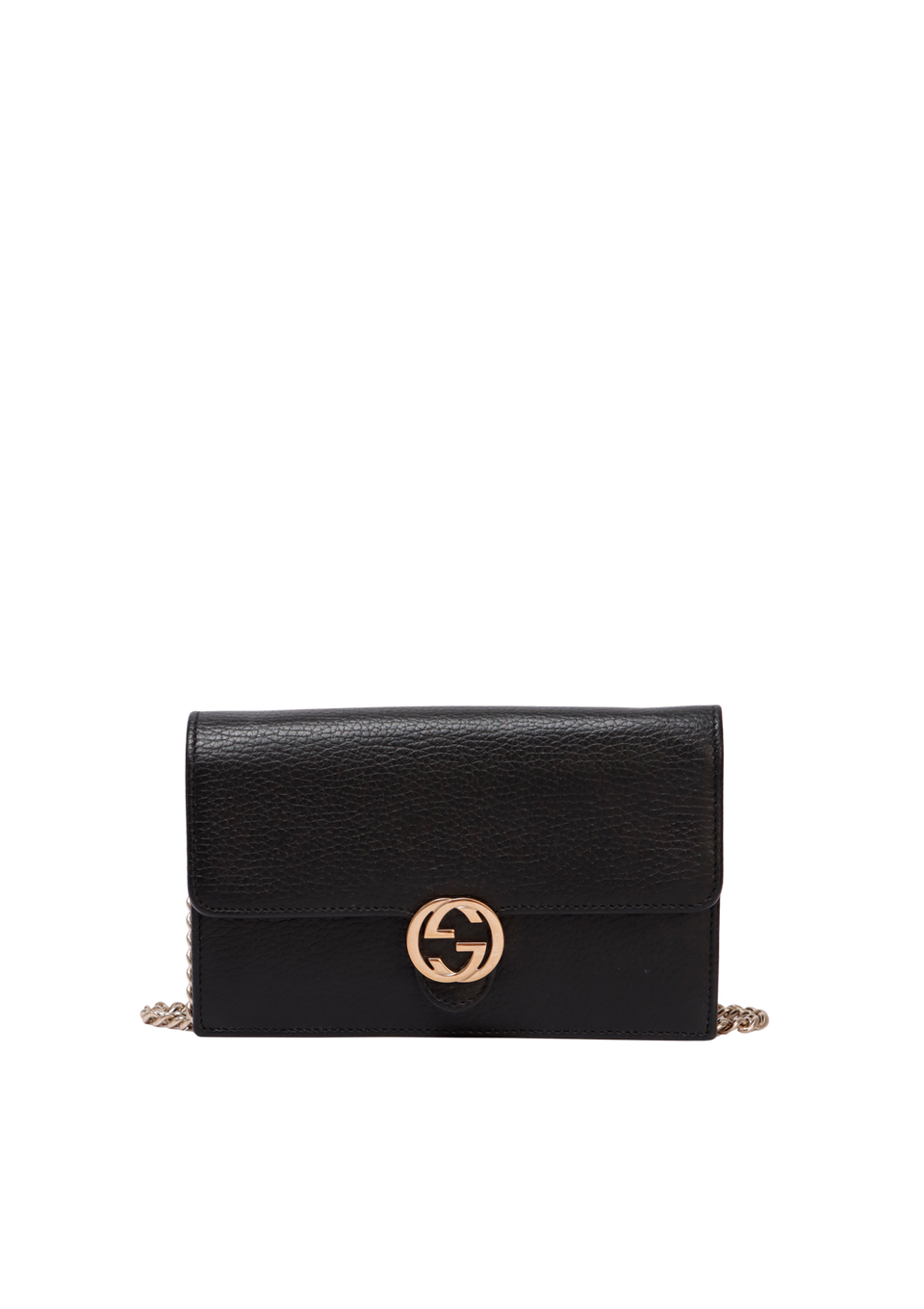 INTERLOCKING G DOLLAR CHAIN WALLET