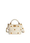 ROMAN STUD TOP HANDLE BAG