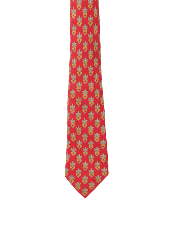 PRINTED SILK TIE