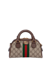 GG SUPREME MINI OPHIDIA TOP HANDLE DOME BAG