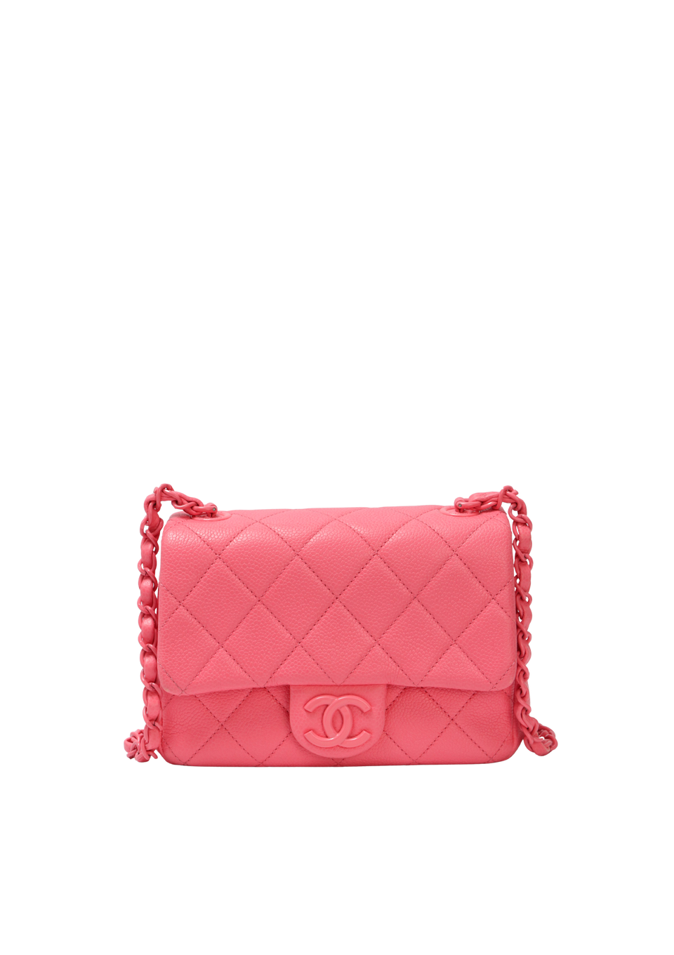 CAVIAR MINI INCOGNITO SQUARE FLAP BAG