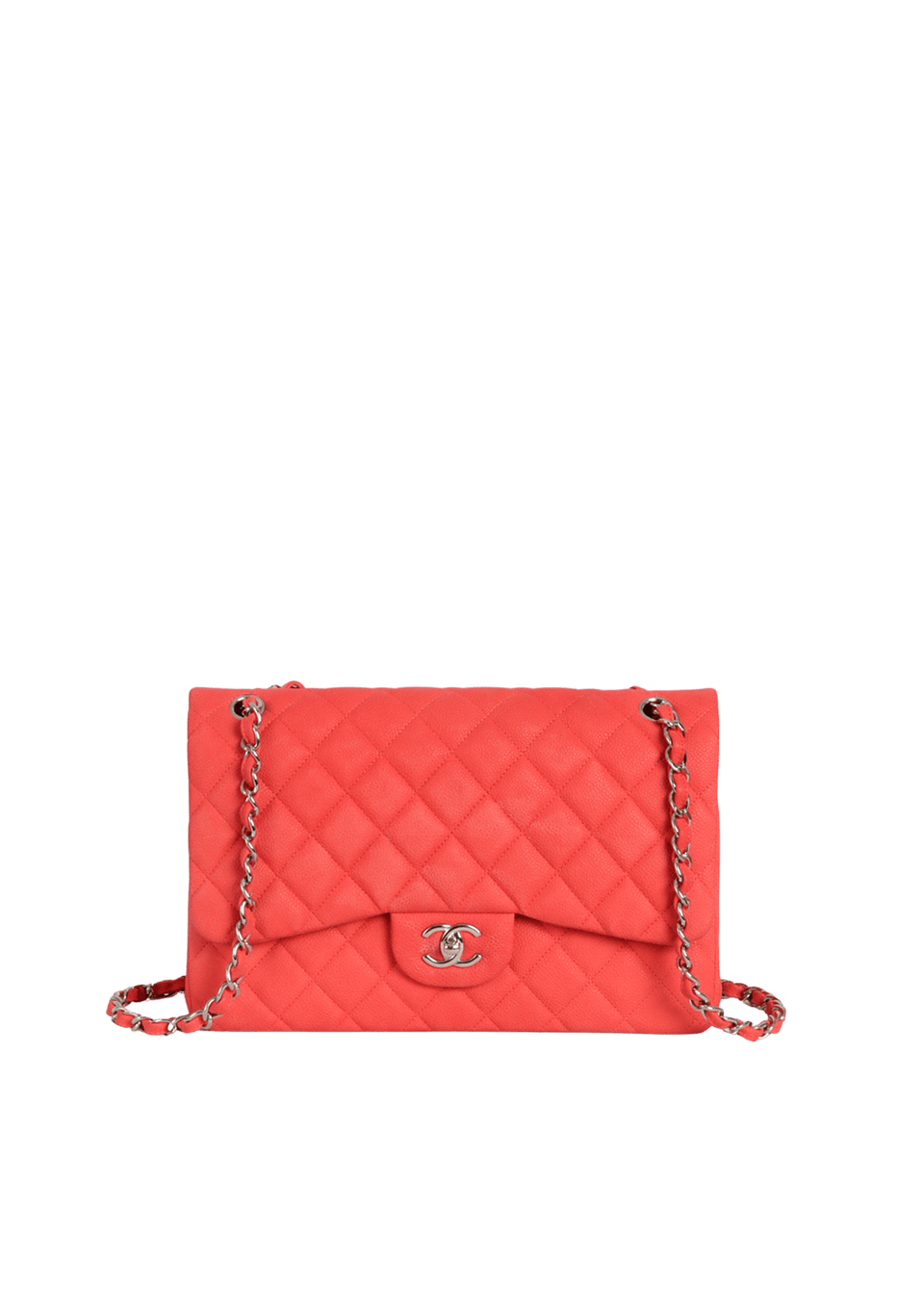 JUMBO CLASSIC DOUBLE FLAP SUEDE CAVIAR