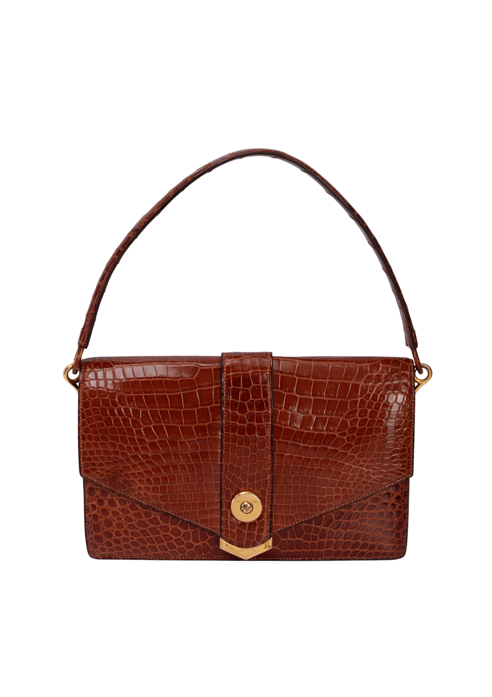 VINTAGE CROCODILE SHOULDER BAG