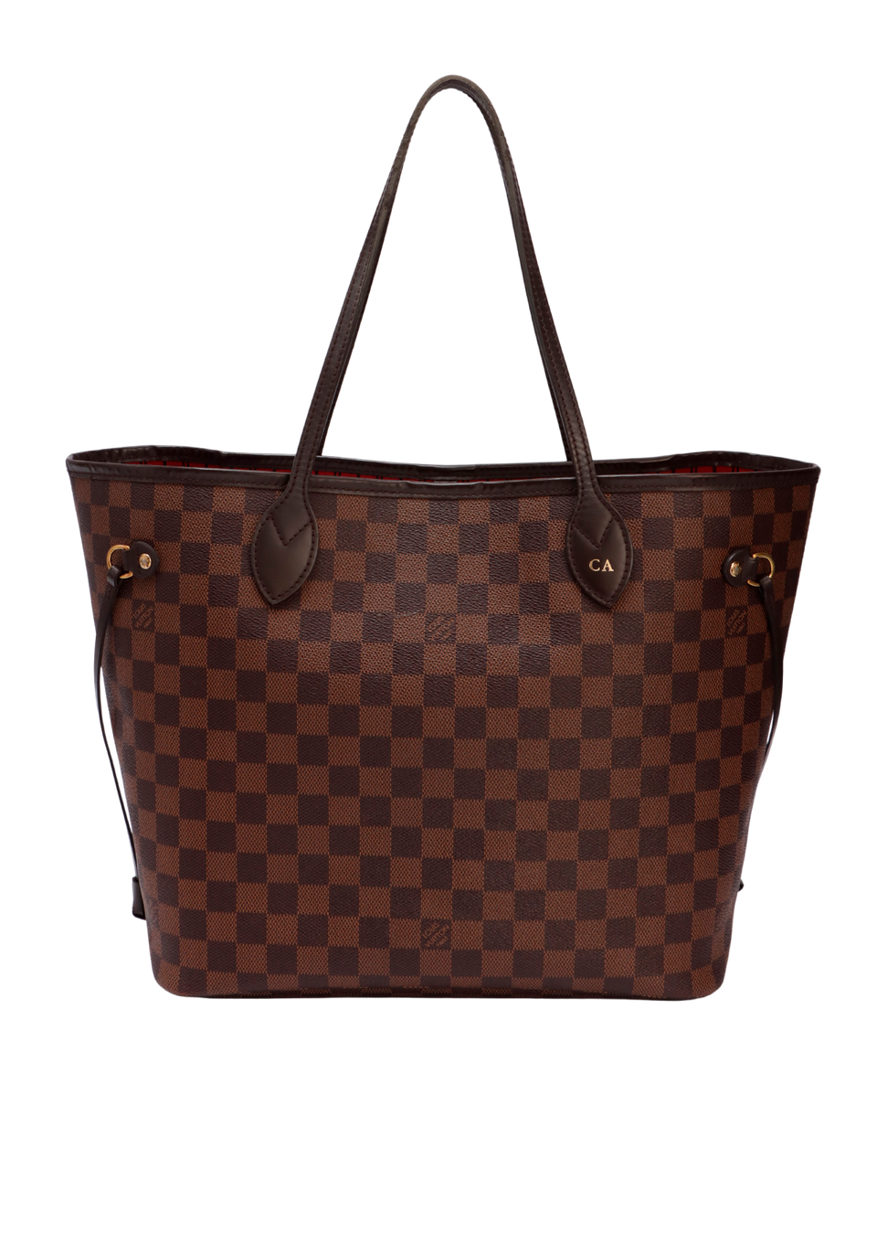 DAMIER ÉBÈNE NEVERFULL MM W/ POUCH