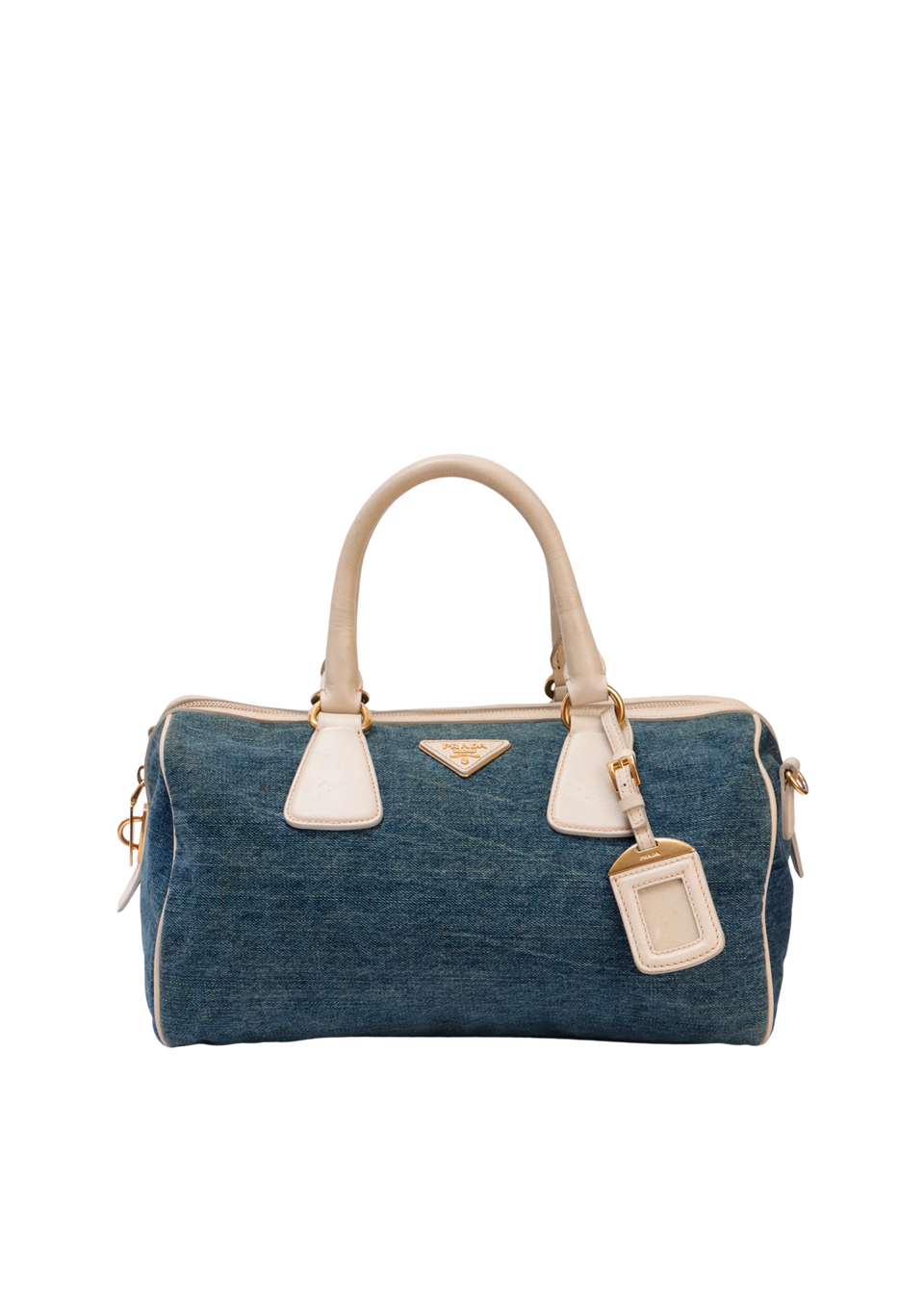 DENIM SATCHEL BAG