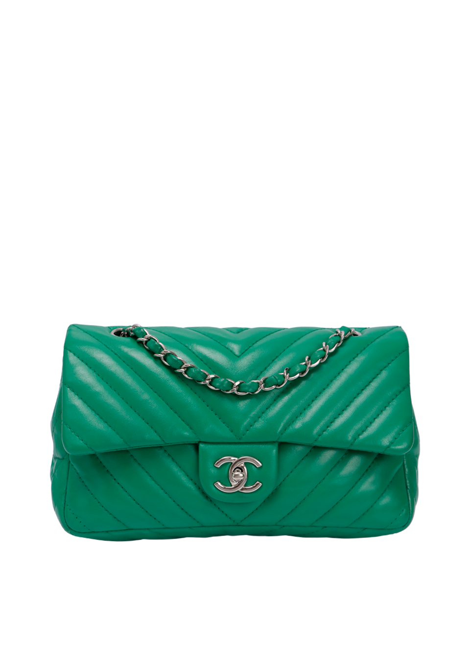 MEDIUM CLASSIC SINGLE FLAP CHEVRON